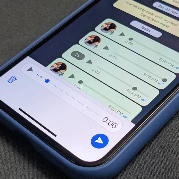 Google Chat's Voice Messaging Feature